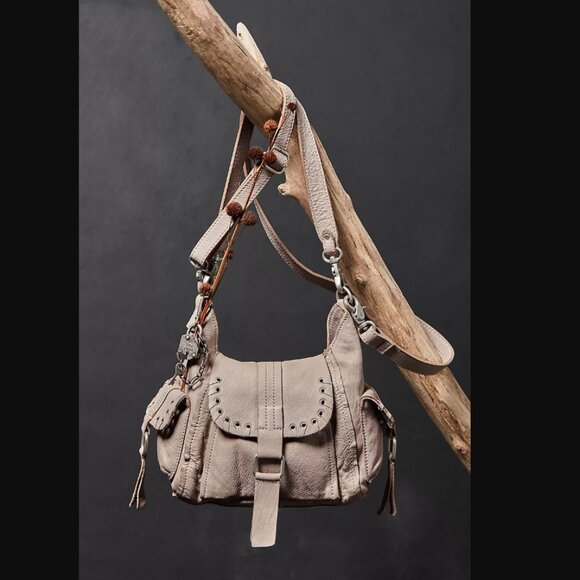 We The Free Baby Leigh Distressed Tote Bag Color: Pearl - Picture 1 of 4